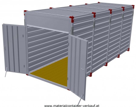 Hohe Materialcontainer, Länge 6m, Innenhöhe 2,43m  - 2485 Eur ohne MwSt